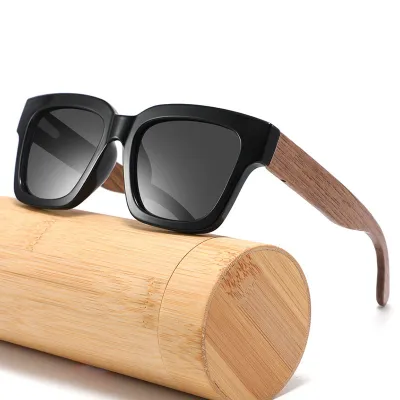 CROSS-BORDER NEW WOODEN POLARIZED SUNGLASSES GB-1535